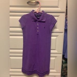 Purple Ralph Lauren Girl’s 6X Dress